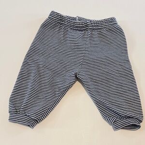 Carter's Navy and White Striped Joggers
